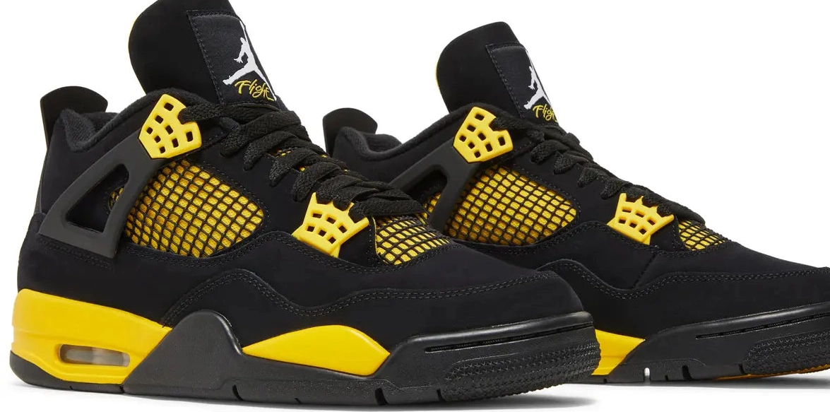 Thunder' 'Yellow 4 Air 2023 Jordan Retro 0513